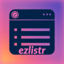ezlistr [alpha]  screen for extension Chrome web store in OffiDocs Chromium